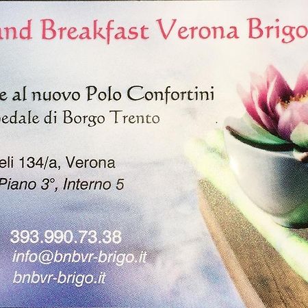 Bed And Breakfast Verona Brigo Exteriör bild